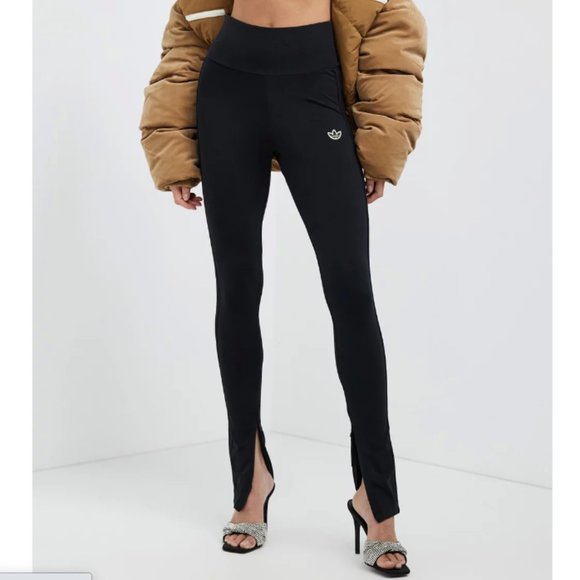 Brand New ADIDAS ORIGINALS CLASS OF 72 LEGGINGS with Zipped Bottom - Picture 7 of 10